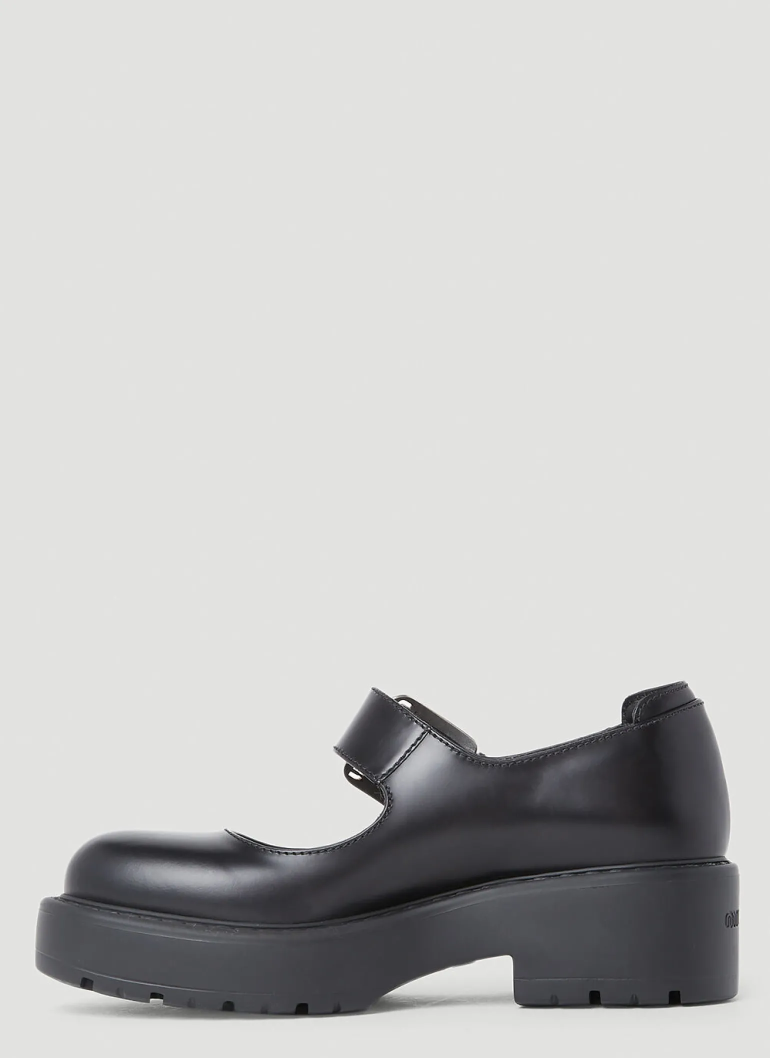 Logo Buckle Mary Jane Platforms
