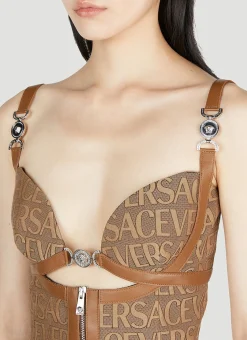 Logo Bustier Top