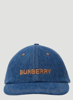 Logo Denim Baseball Cap