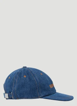 Logo Denim Baseball Cap