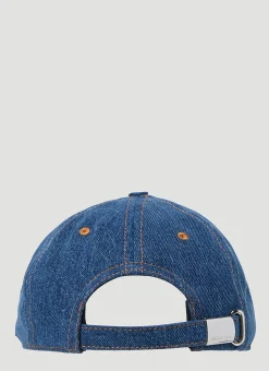 Logo Denim Baseball Cap