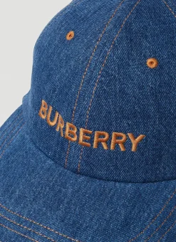Logo Denim Baseball Cap