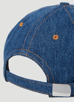 Logo Denim Baseball Cap