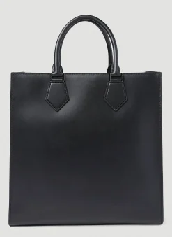 Logo Embossed Tote Bag