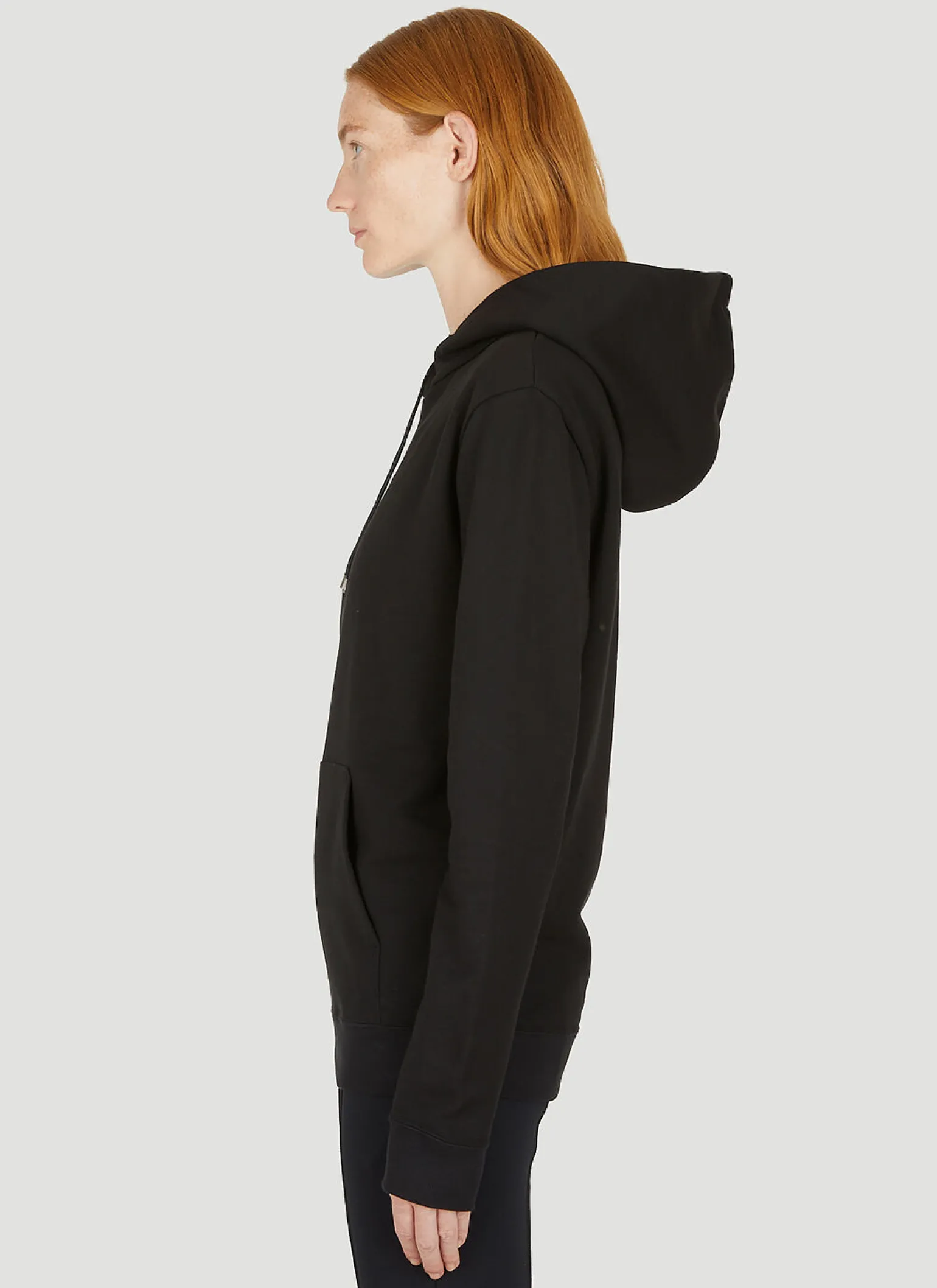 Logo Embroidered Hooded Sweatshirt