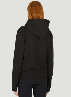 Logo Embroidered Hooded Sweatshirt