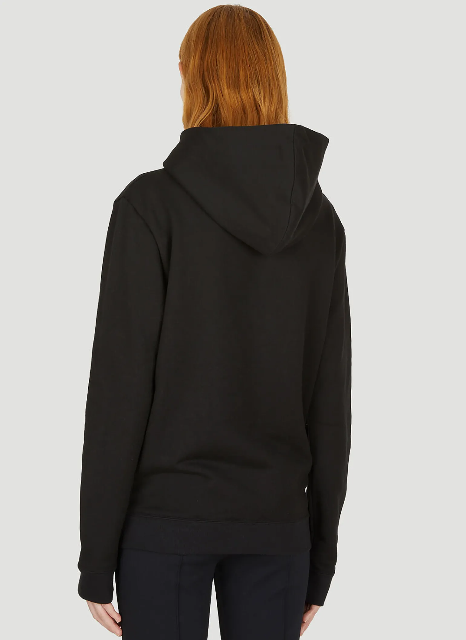 Logo Embroidered Hooded Sweatshirt