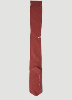 Logo Embroidered Long Socks