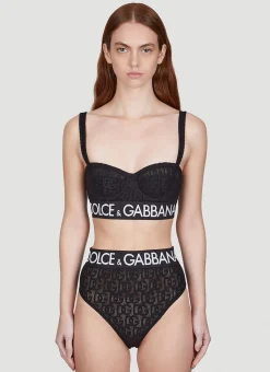 Logo Embroidery Bra