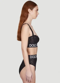 Logo Embroidery Bra