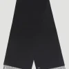 Logo Embroidery Cashmere Scarf