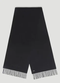 Logo Embroidery Cashmere Scarf