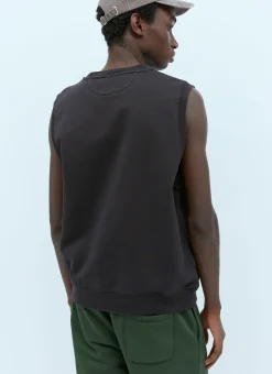 Logo Embroidery Fleece Vest