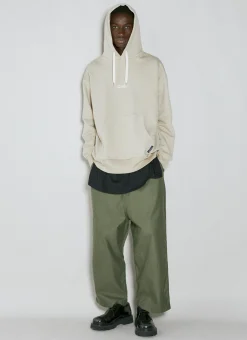 Logo Embroidery Hooded Sweatshirt