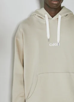 Logo Embroidery Hooded Sweatshirt
