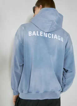 Logo Embroidery Hooded Sweatshirt