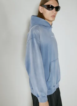 Logo Embroidery Hooded Sweatshirt