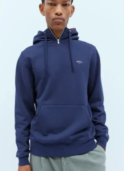 Logo Embroidery Hooded Sweatshirt