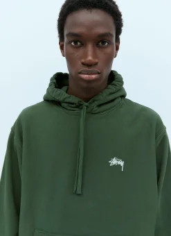 Logo Embroidery Hooded Sweatshirt