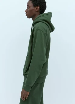 Logo Embroidery Hooded Sweatshirt
