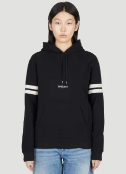 Logo Embroidery Hooded Sweatshirt