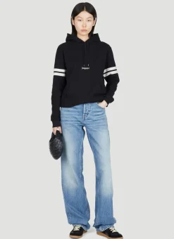 Logo Embroidery Hooded Sweatshirt