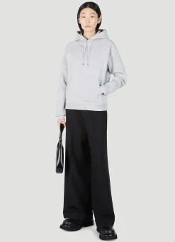Logo Embroidery Hooded Sweatshirt