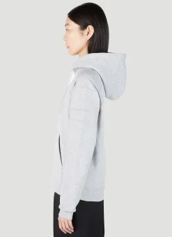 Logo Embroidery Hooded Sweatshirt