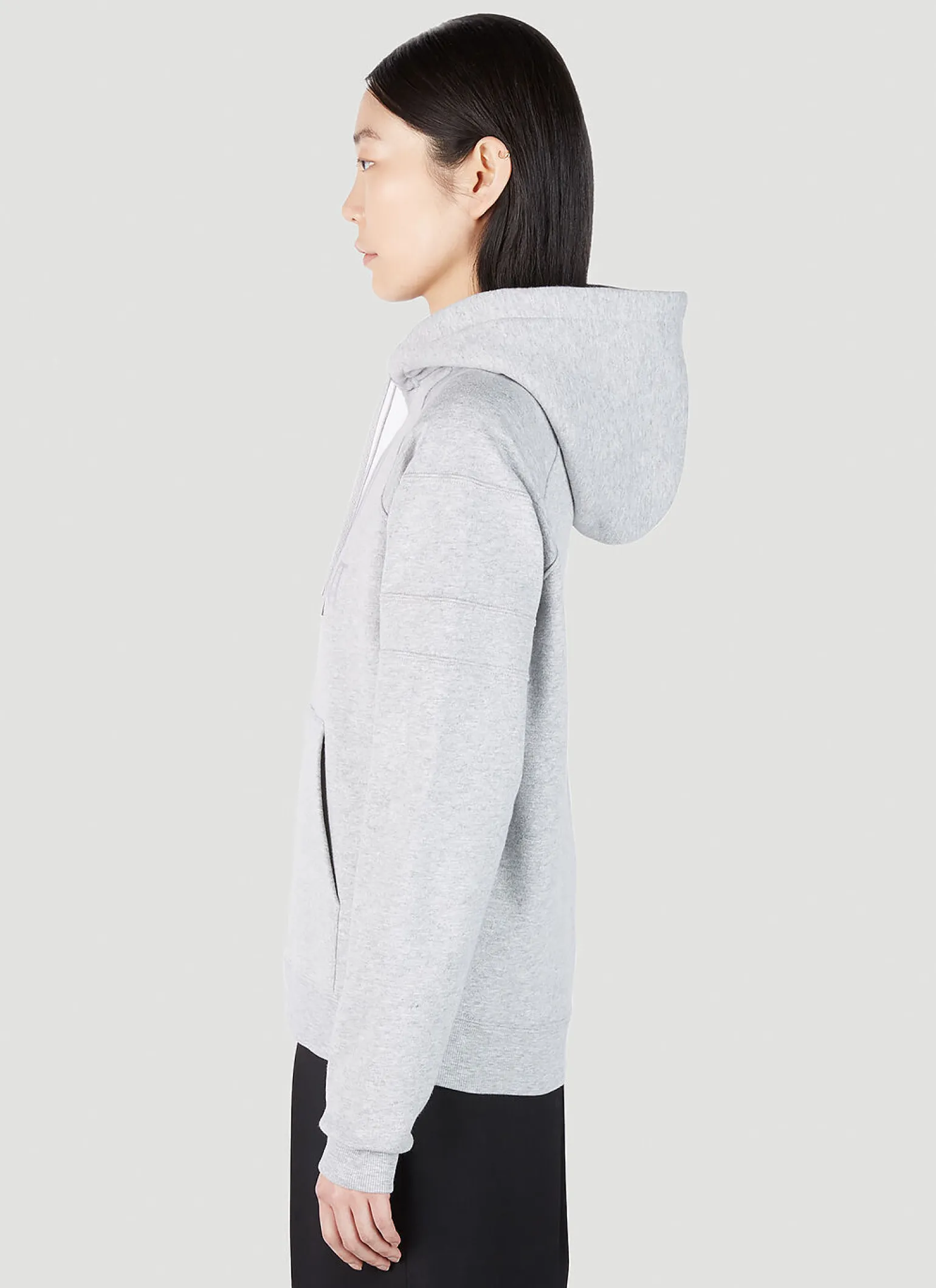 Logo Embroidery Hooded Sweatshirt