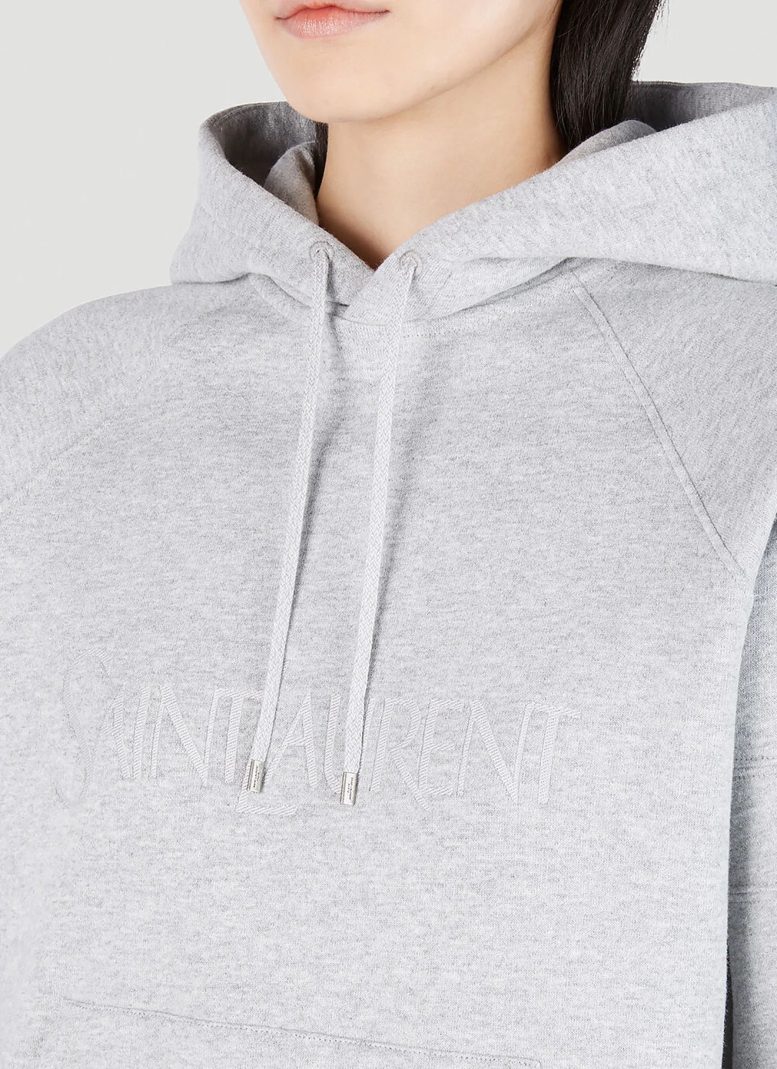 Logo Embroidery Hooded Sweatshirt