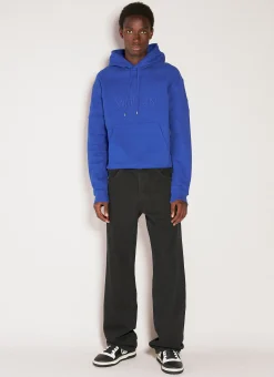 Logo Embroidery Hooded Sweatshirt