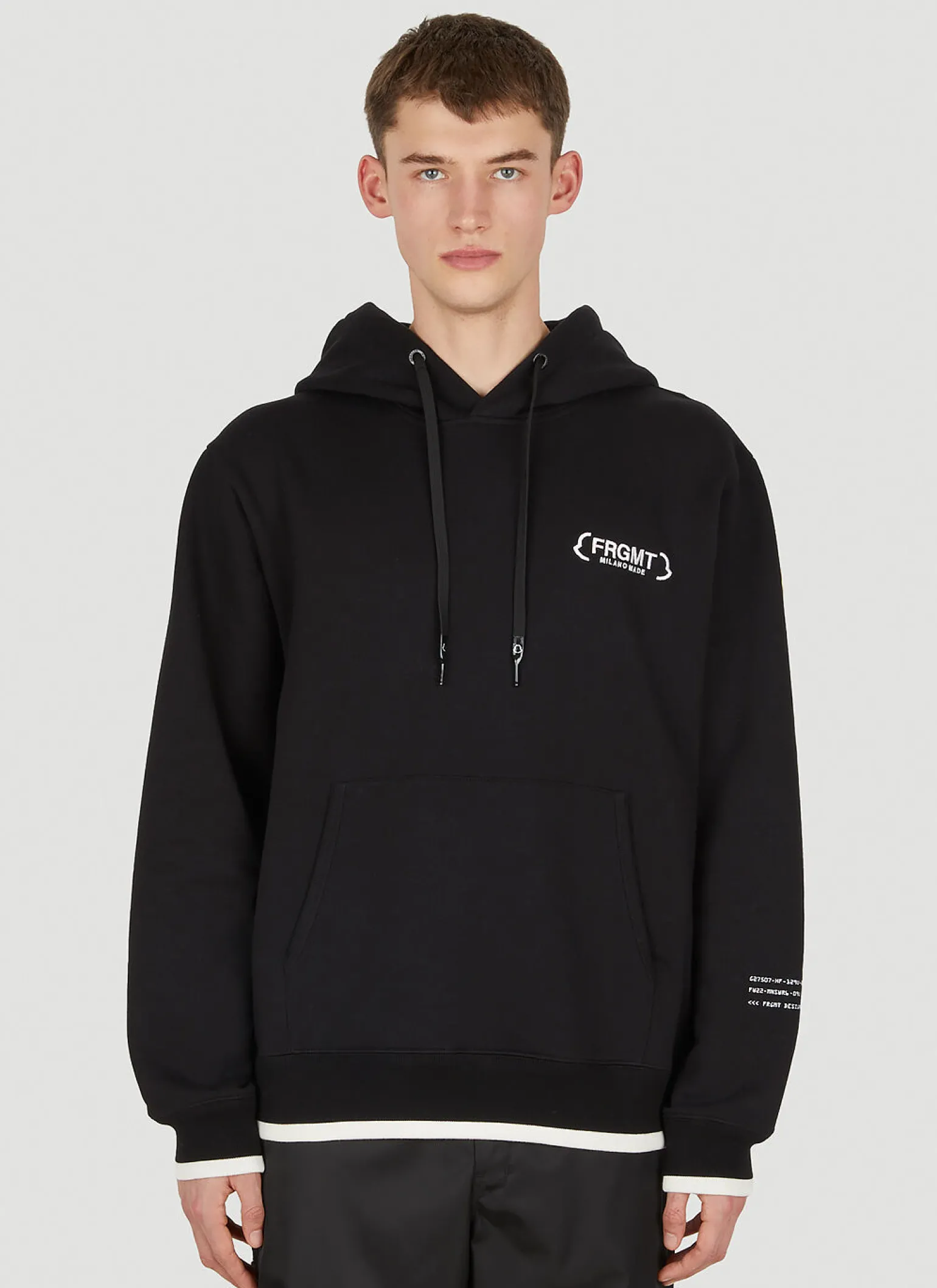 Logo Embroidery Hooded Sweatshirt