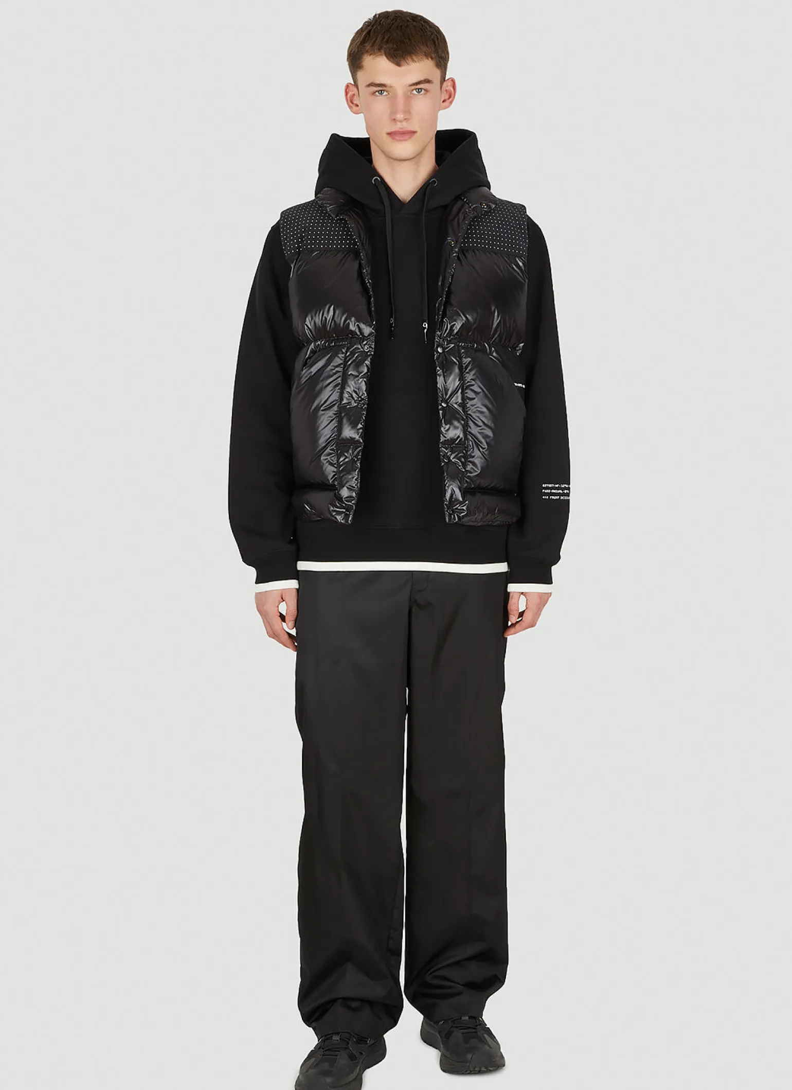 Logo Embroidery Hooded Sweatshirt