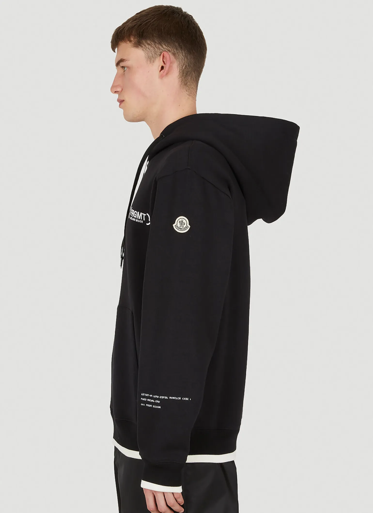 Logo Embroidery Hooded Sweatshirt