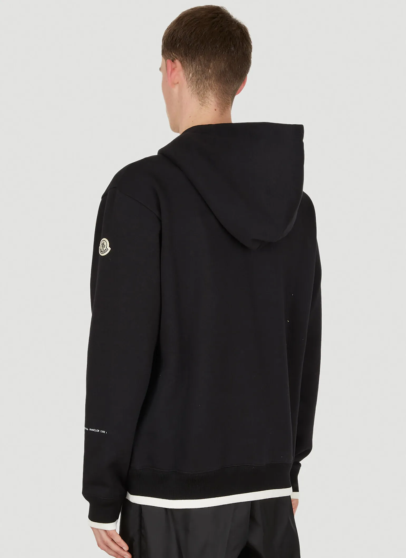 Logo Embroidery Hooded Sweatshirt