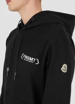 Logo Embroidery Hooded Sweatshirt