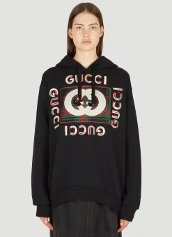 Logo Embroidery Hooded Sweatshirt