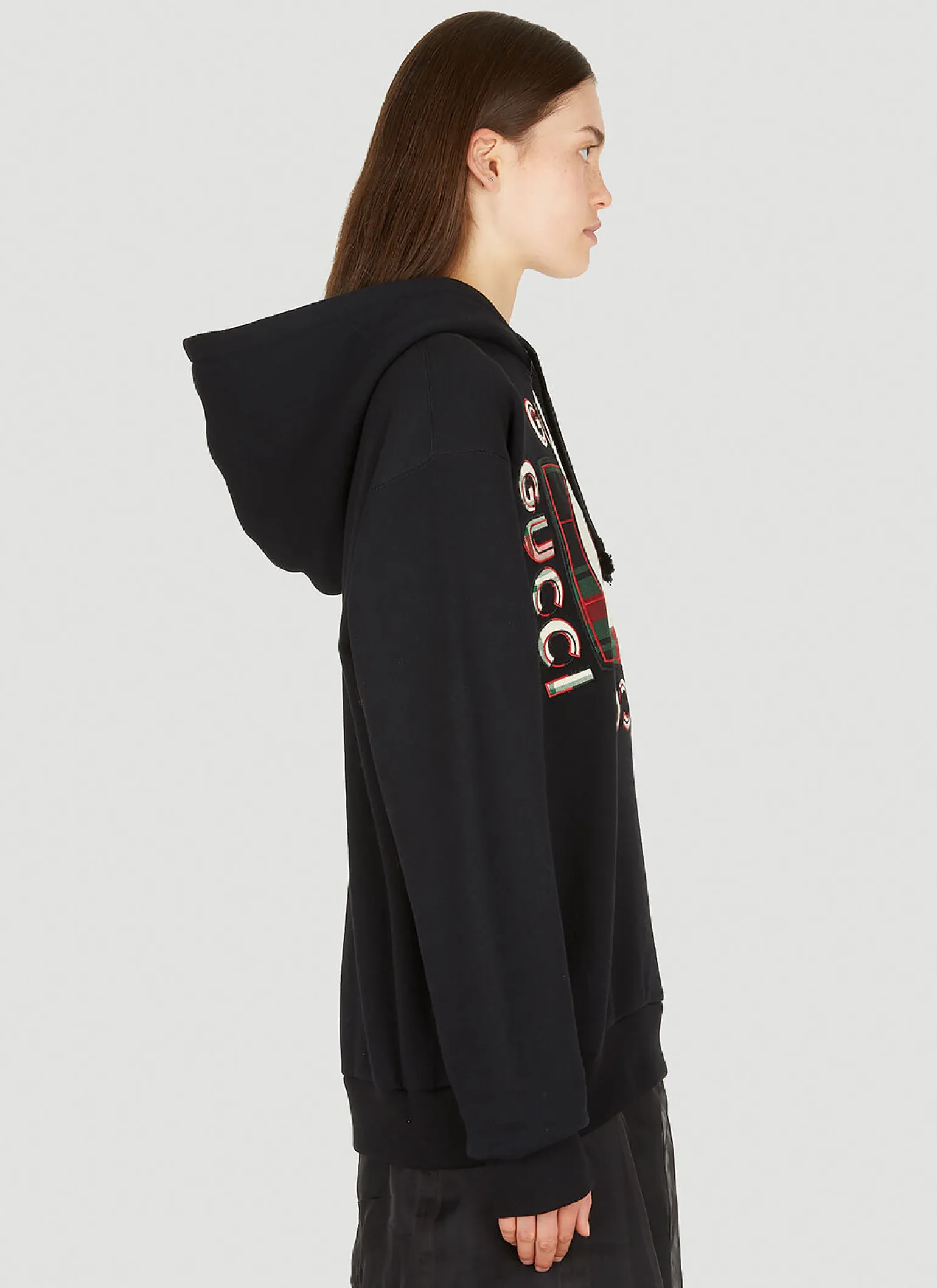 Logo Embroidery Hooded Sweatshirt