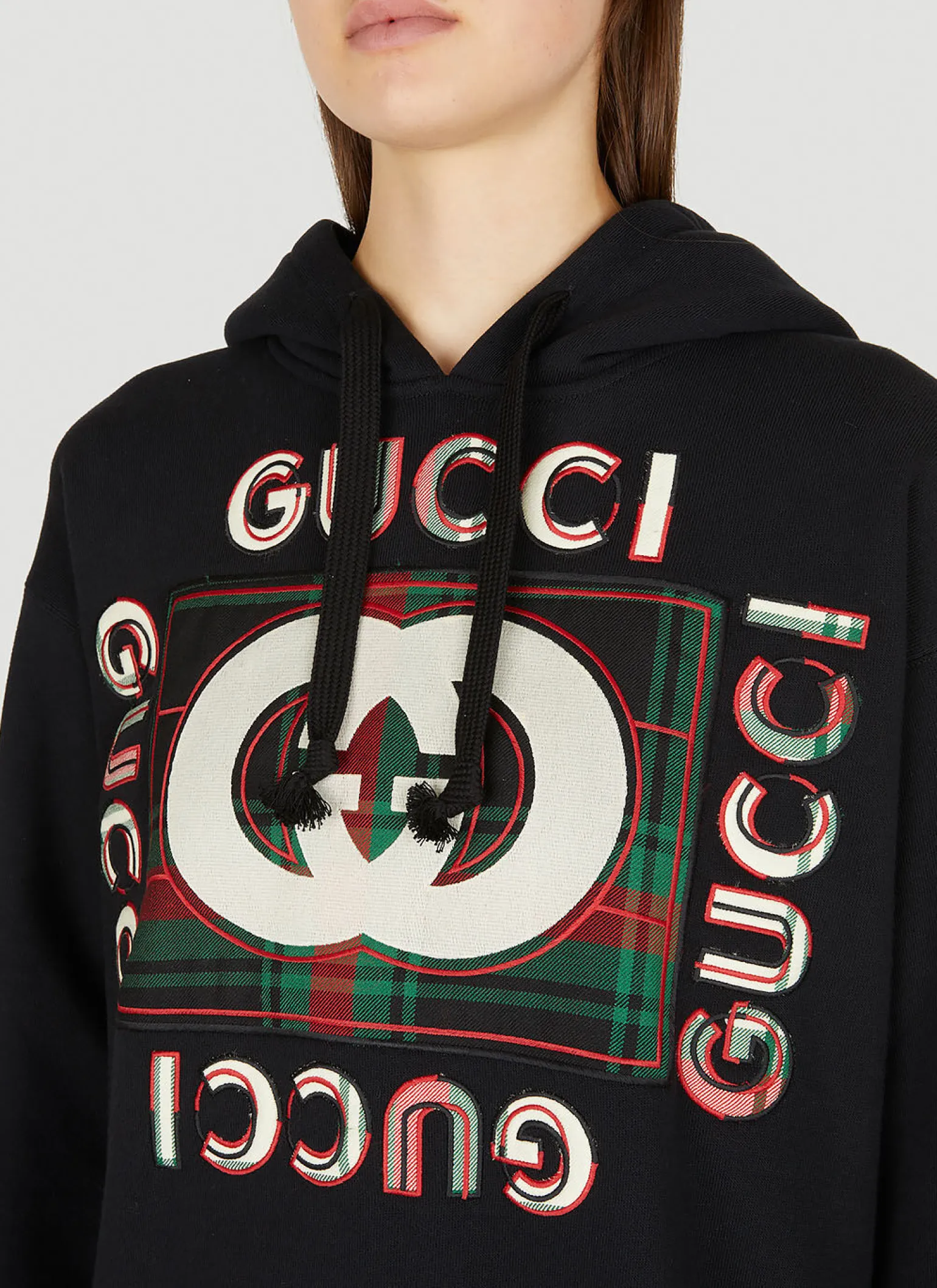 Logo Embroidery Hooded Sweatshirt