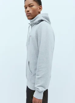 Logo Embroidery Hooded Sweatshirt
