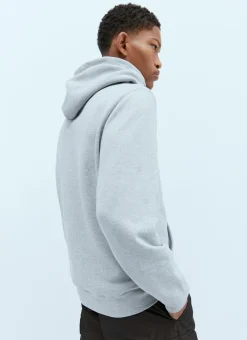 Logo Embroidery Hooded Sweatshirt