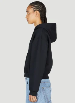 Logo Embroidery Hooded Sweatshirt