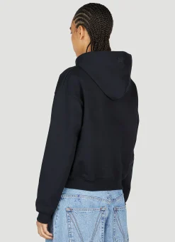 Logo Embroidery Hooded Sweatshirt