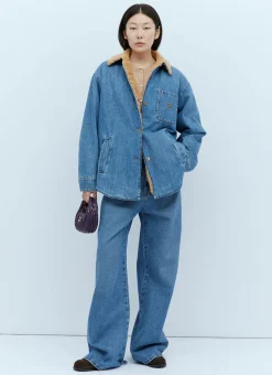 Logo Embroidery Jeans