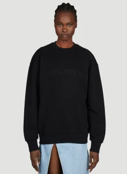 Logo Embroidery Sweatshirt