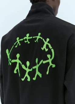 Logo Embroidery Sweatshirt