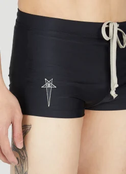 Logo Embroidery Swim Briefs