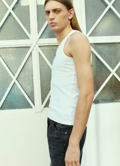 Logo Embroidery Tank Top