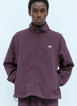 Logo Embroidery Track Jacket
