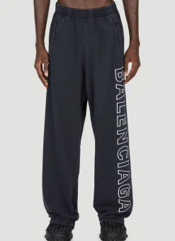 Logo Embroidery Track Pants